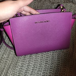 Plum and magenta Micheal Kors